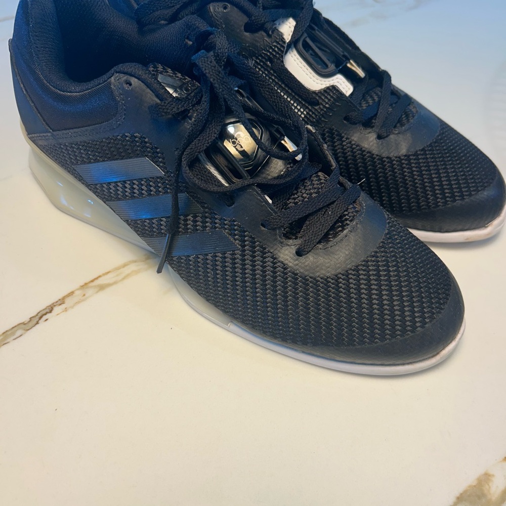 Adidas Men's Black Athletic Shoes weight lifting shoes